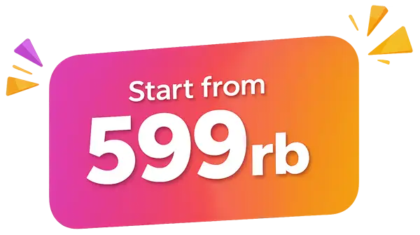 Biaya start form 599rb