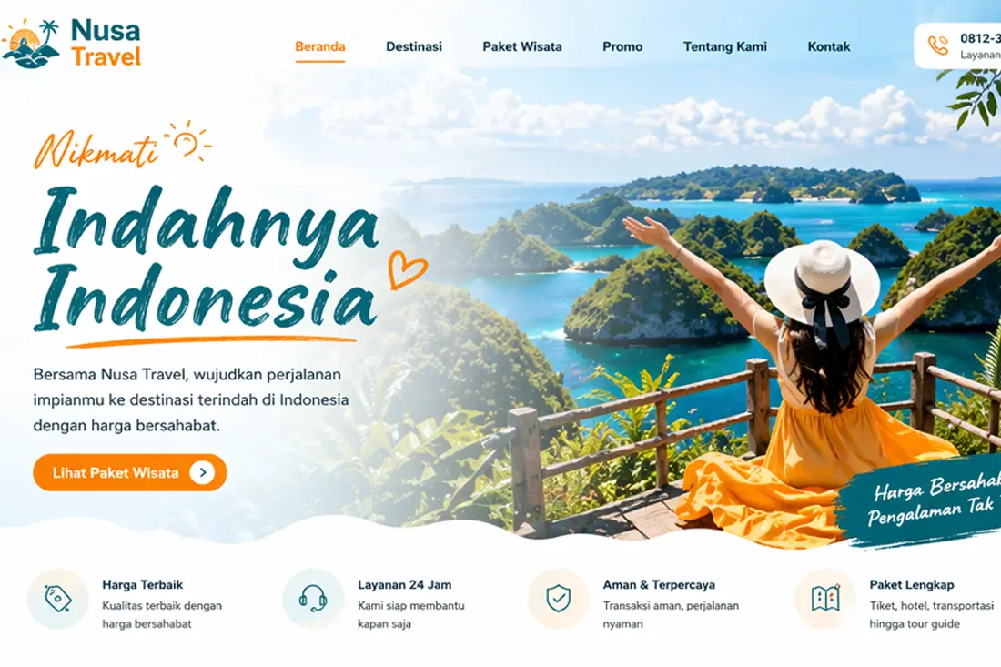 Preview template Travel